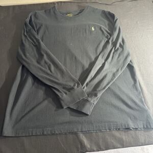 POLO RALPH LAUREN Men's X-Large Long Sleeve Shirts Charcoal and Grey